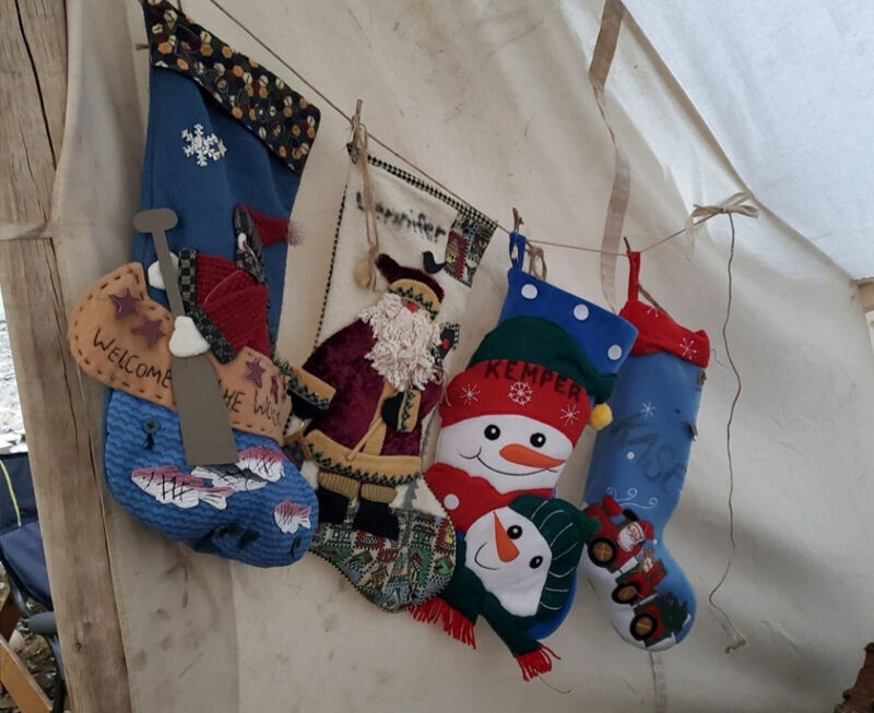 Brandon Koch Christmas stockings